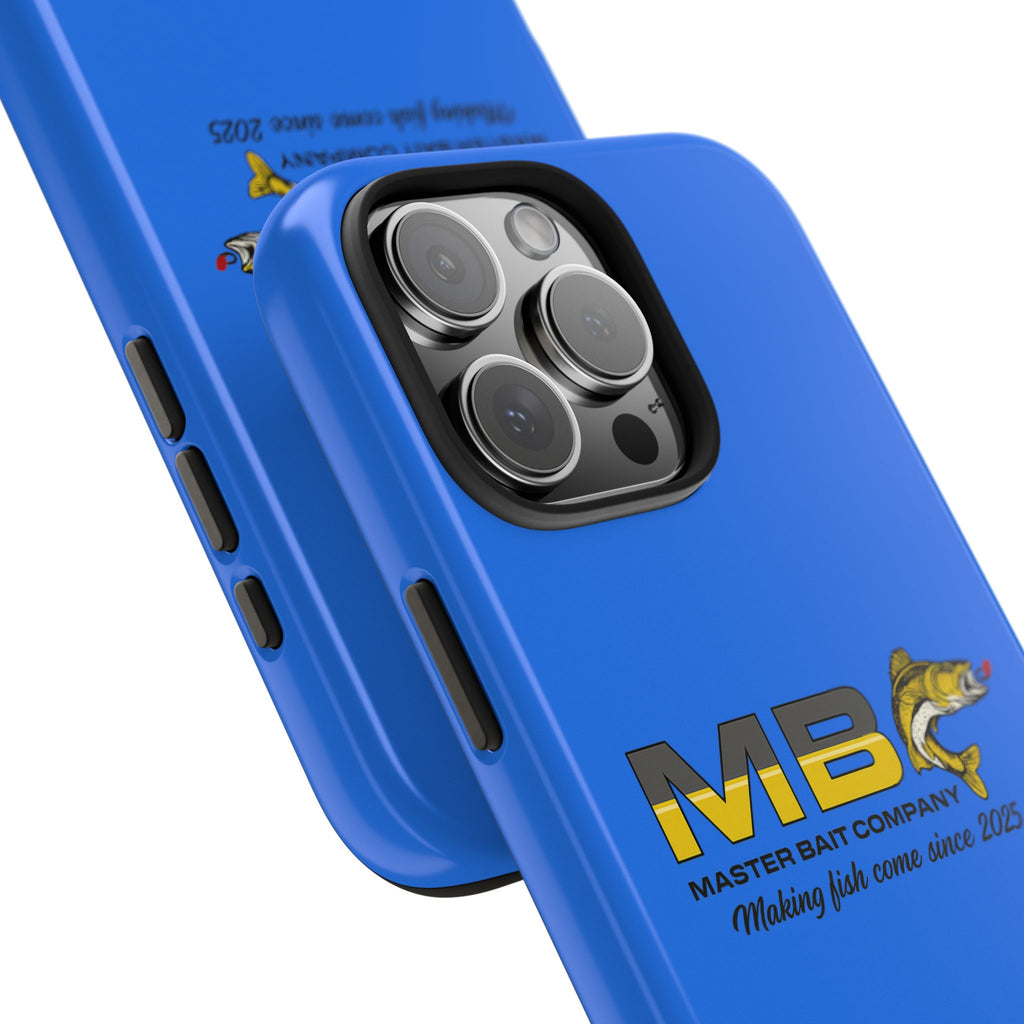 Tough Phone Case - Master Bait Co. Fishing Logo, 'Making Fish Come Since 2025'