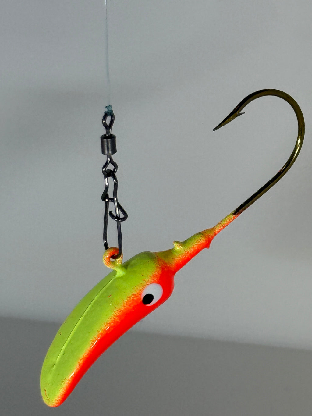 Drifter Jig 3/8 OZ Orange and Chartreuse - Pack of 8