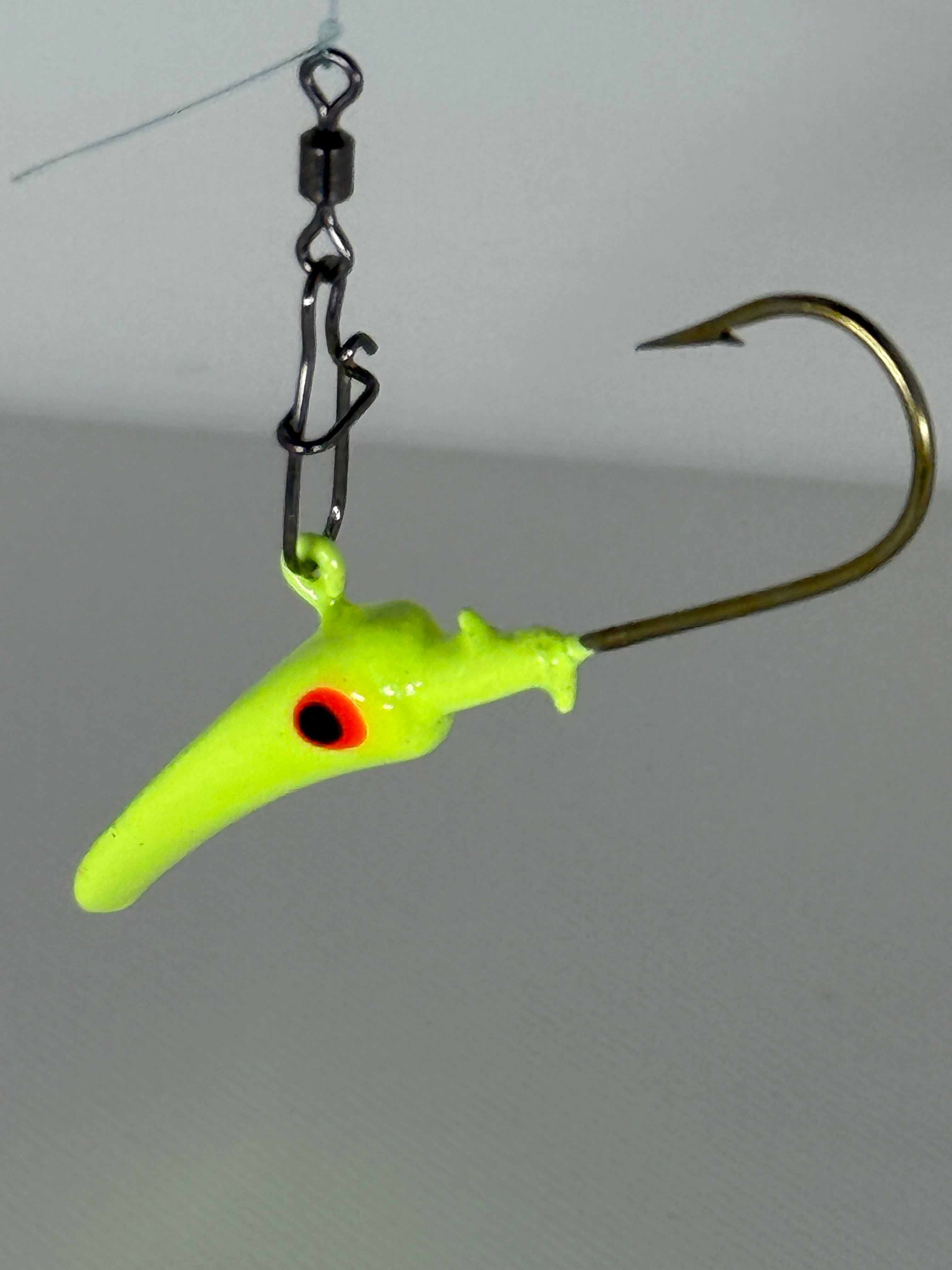 Drifter Jig 1/4 OZ Chartreuse - Pack of 8