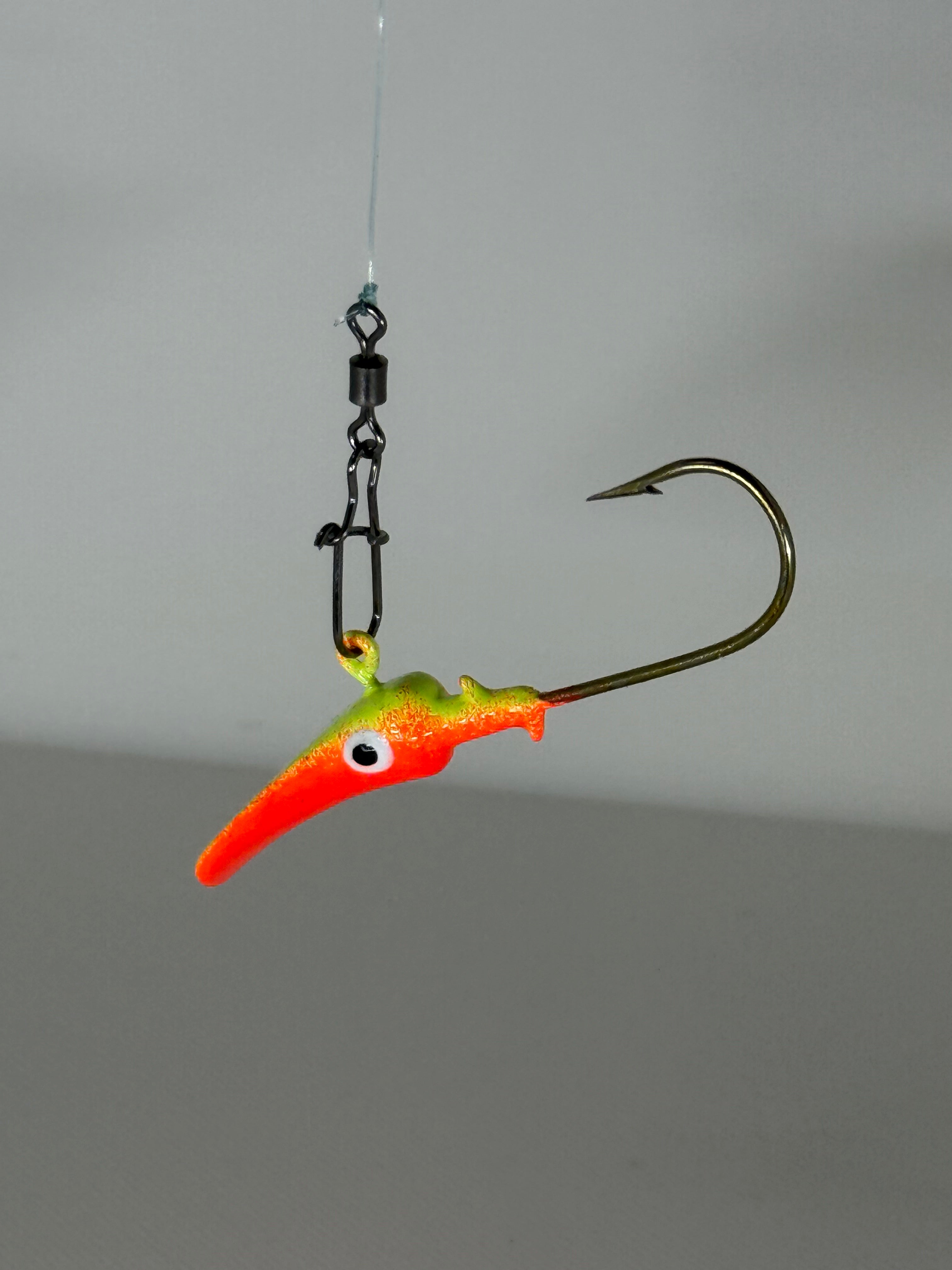 Drifter Jig 1/4 OZ Orange and Chartreuse - Pack of 8