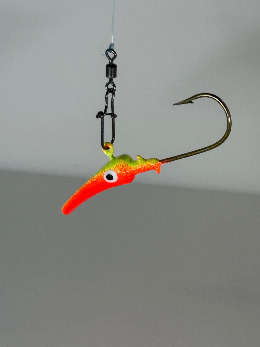 Drifter Jig 1/4 OZ Orange and Chartreuse - Pack of 8