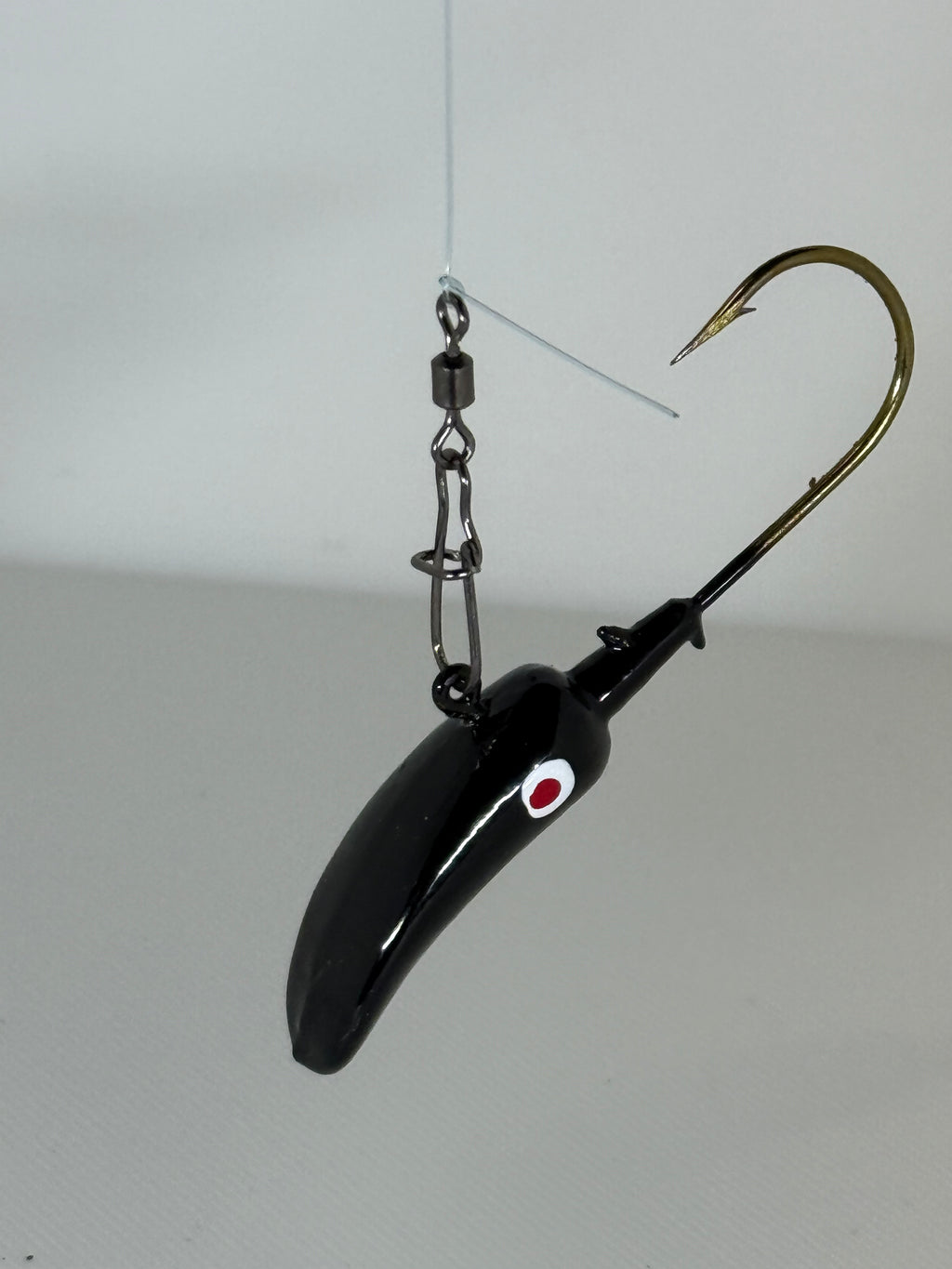 Drifter Jig 3/8 OZ Black - Pack of 8