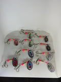 10pc Inline Spinner Bait Kit