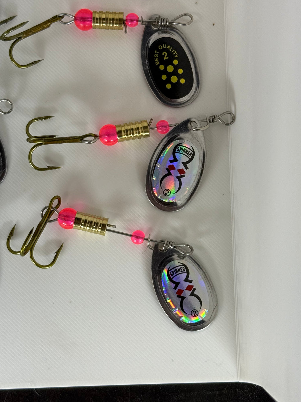 10pc Inline Spinner Bait Kit