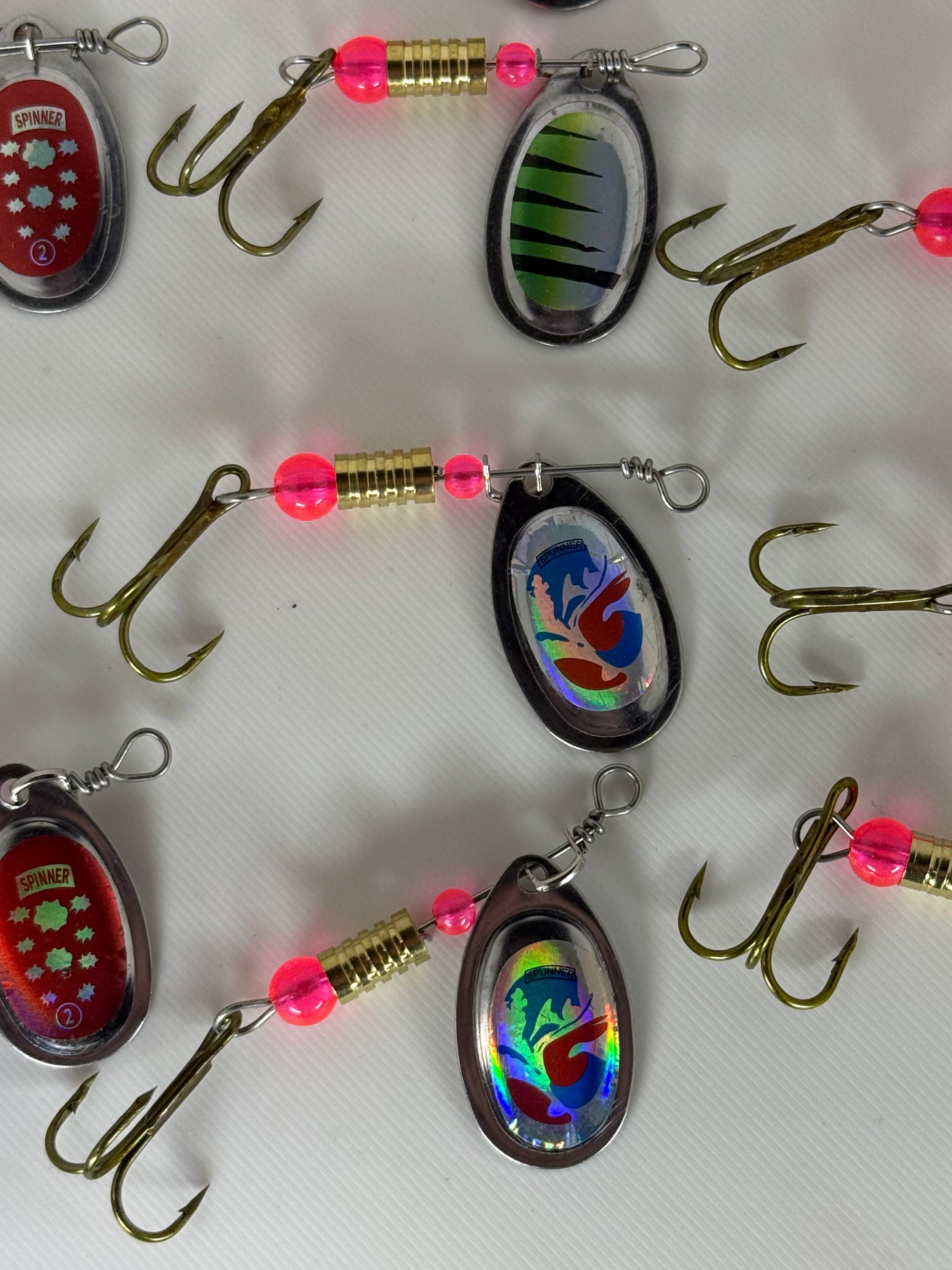 10pc Inline Spinner Bait Kit