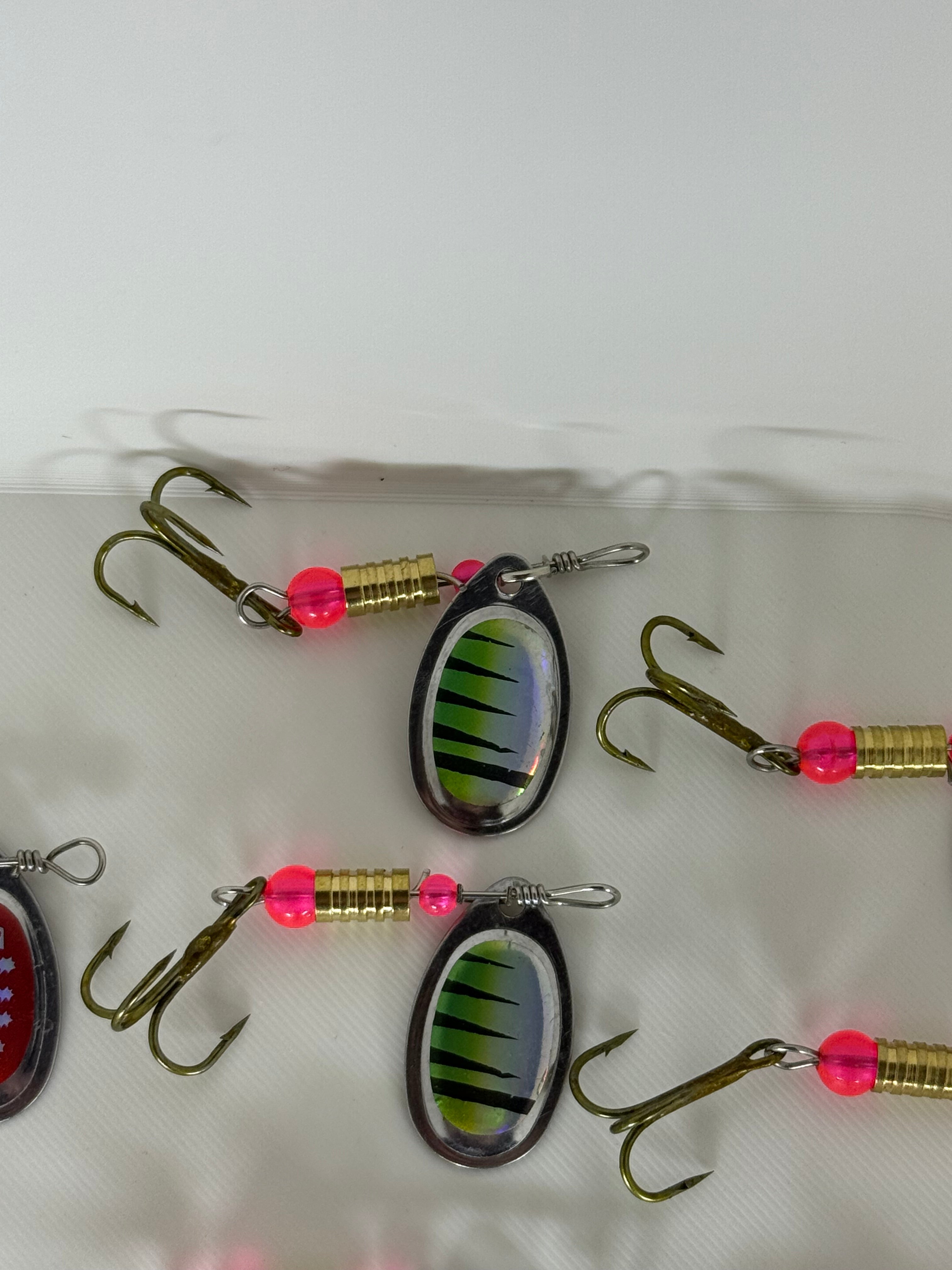 10pc Inline Spinner Bait Kit