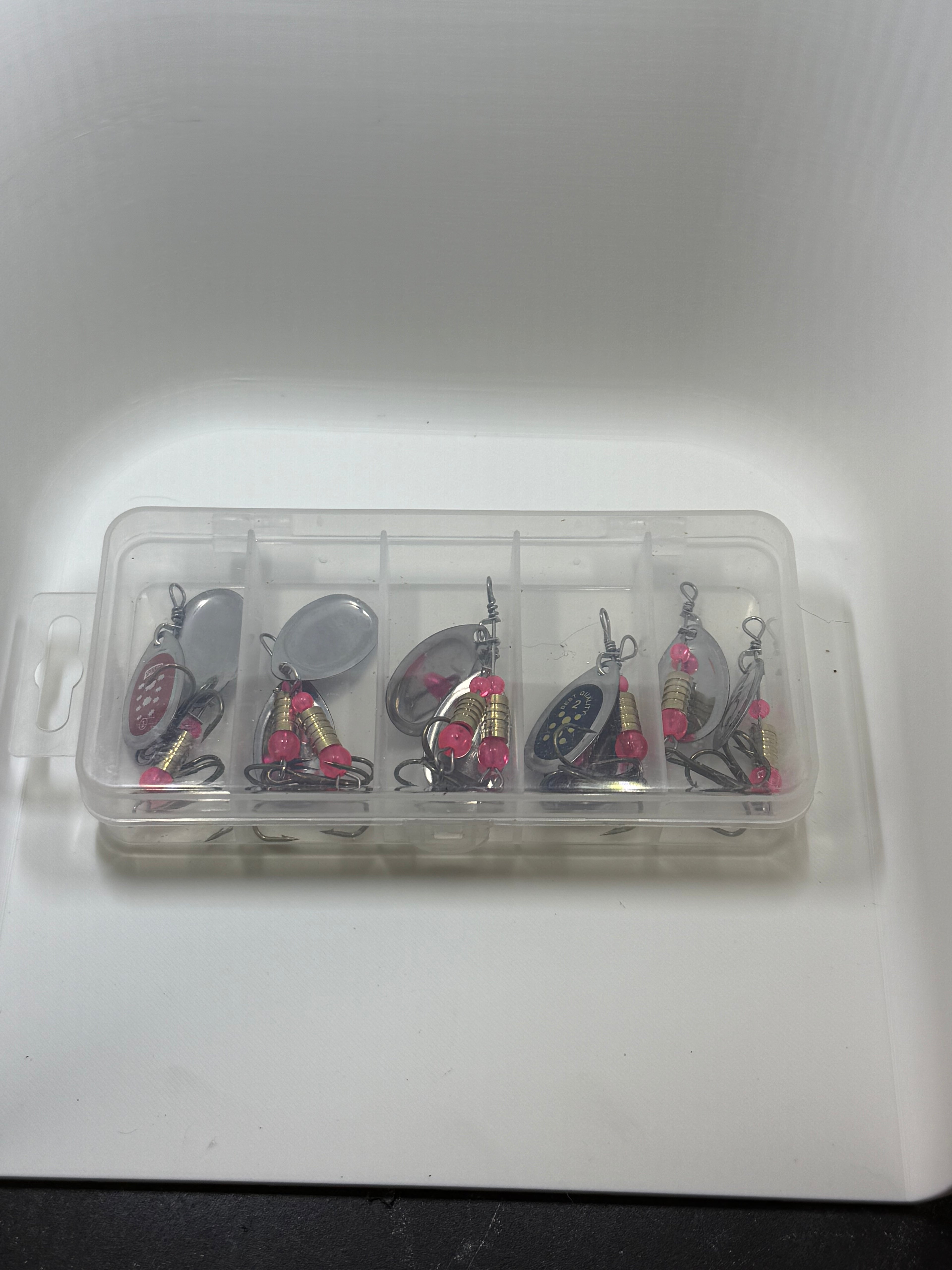 10pc Inline Spinner Bait Kit