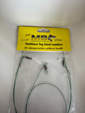 Toothless Tug Steel Leader 30lb 12" - Pack of 10